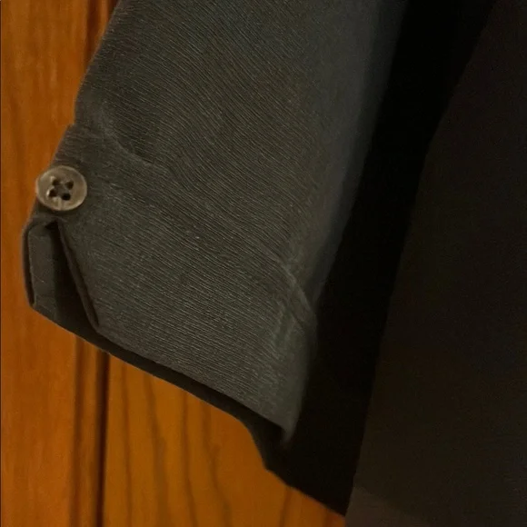 Cubavera Navy Blue Short Sleeve Shirt Men’s 2x tall - Picture 3 of 5